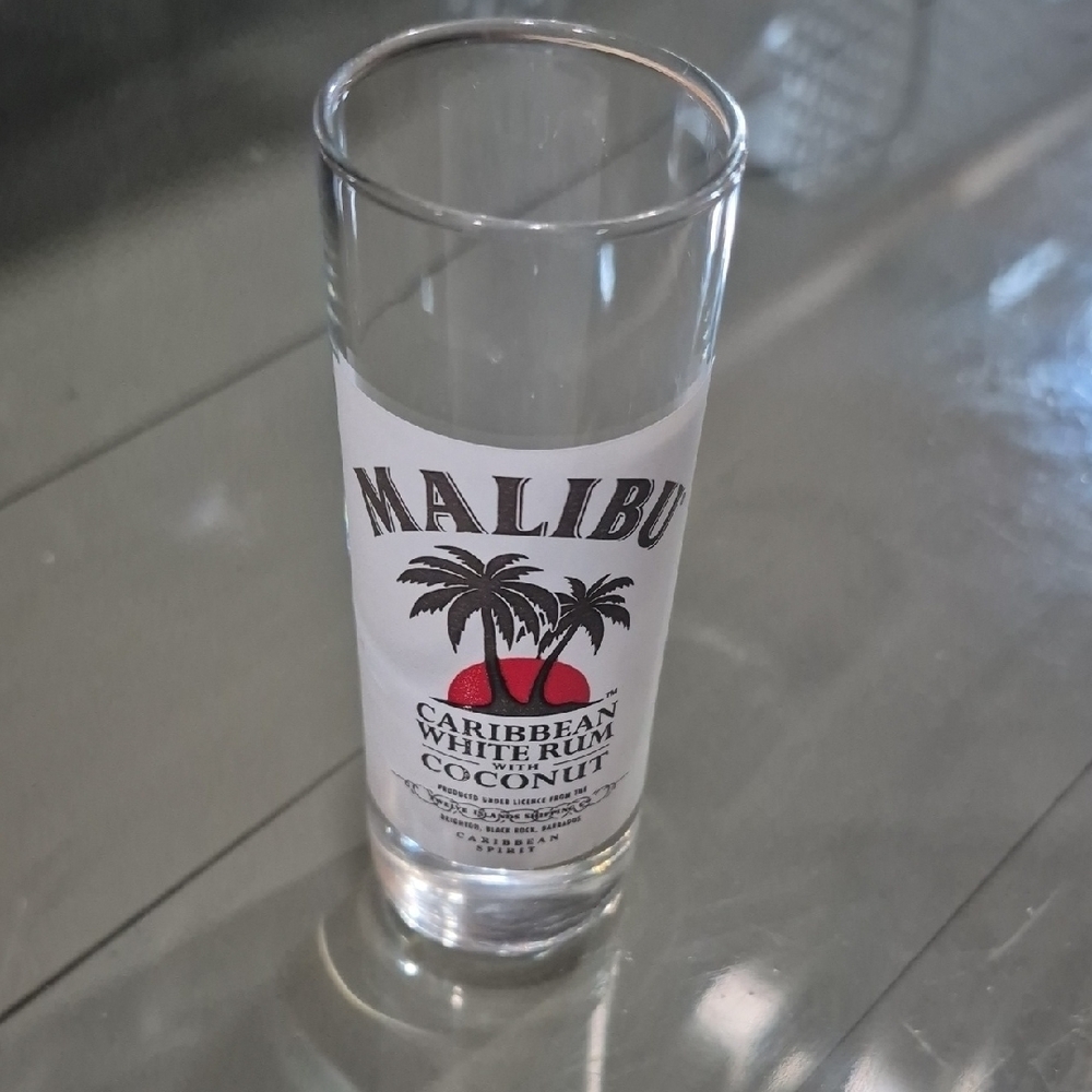 Vintage Malibu Rum Shot Glass